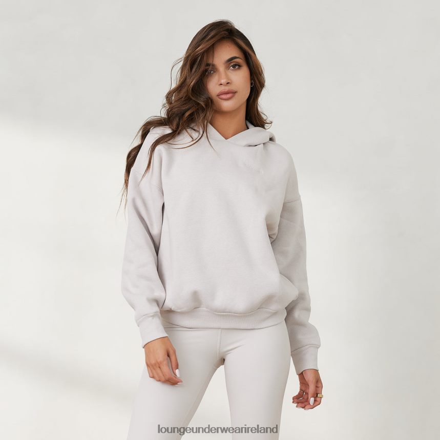 Lounge Apparel Women 365 Oversized Hoodie F2H42Z867 Stone
