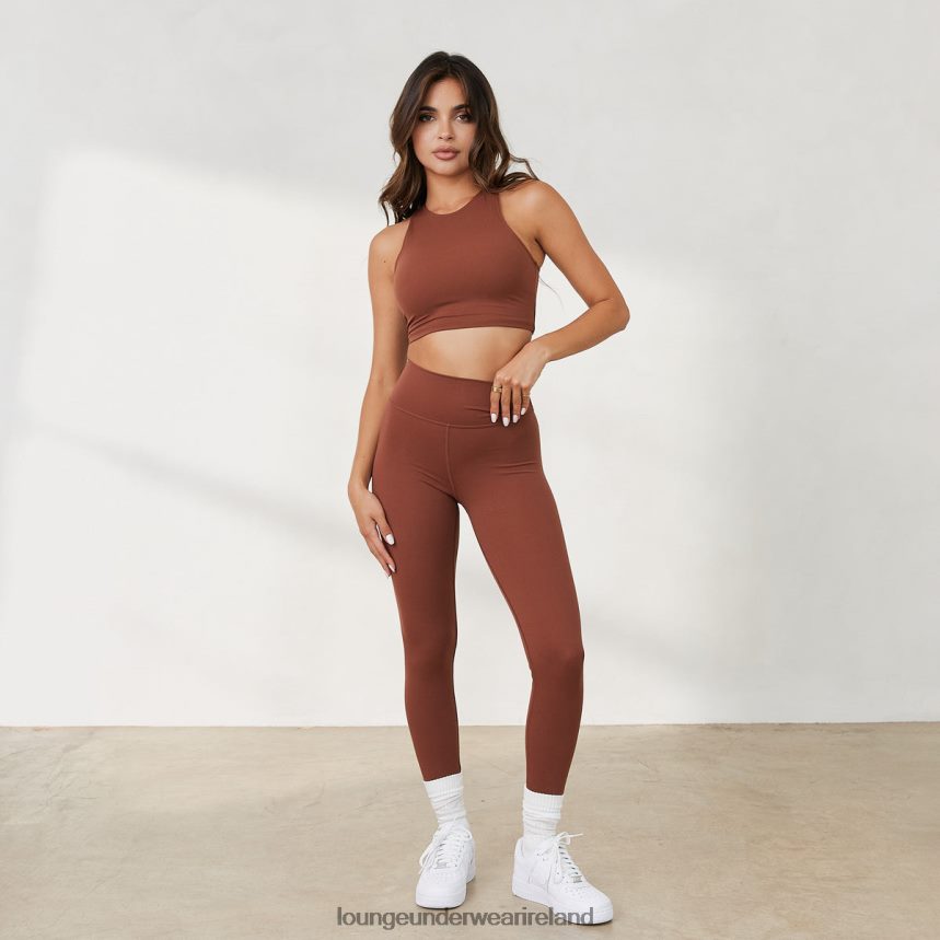 Lounge Apparel Women 365 Second Skin Leggings F2H42Z890 Chocolate