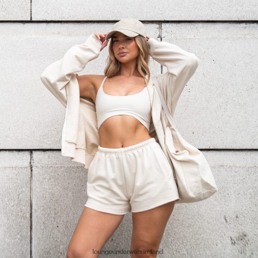 Lounge Apparel Women Cropped Cami Top X Jess Hunt F2H42Z793 Bone