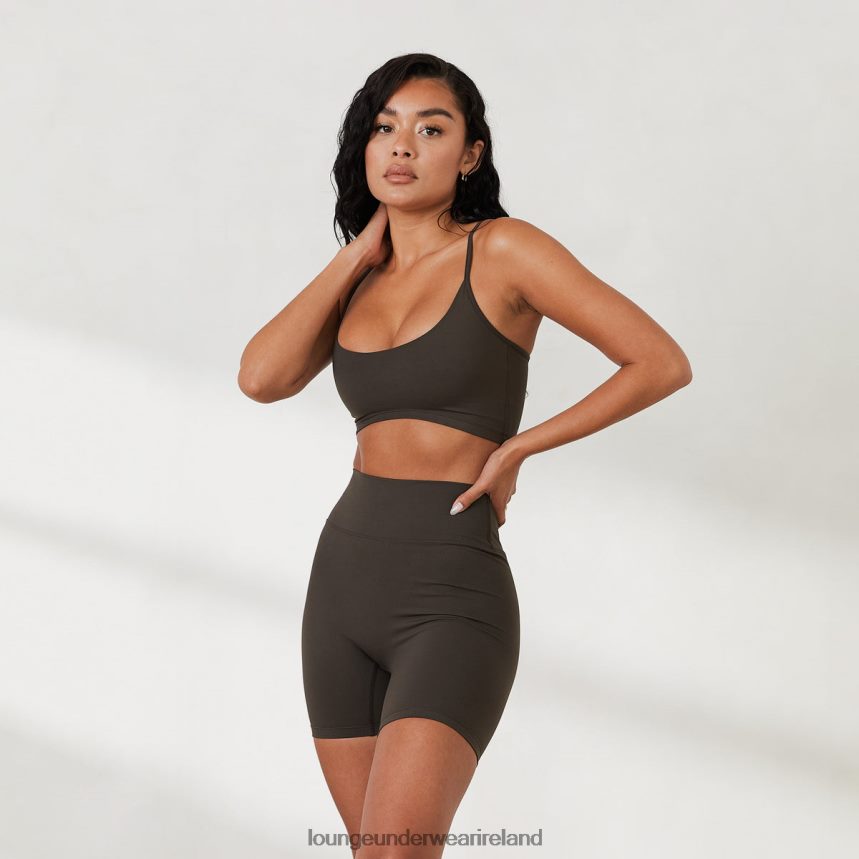 Lounge Apparel Women Cropped Cami Top X Jess Hunt F2H42Z800 Washed Black