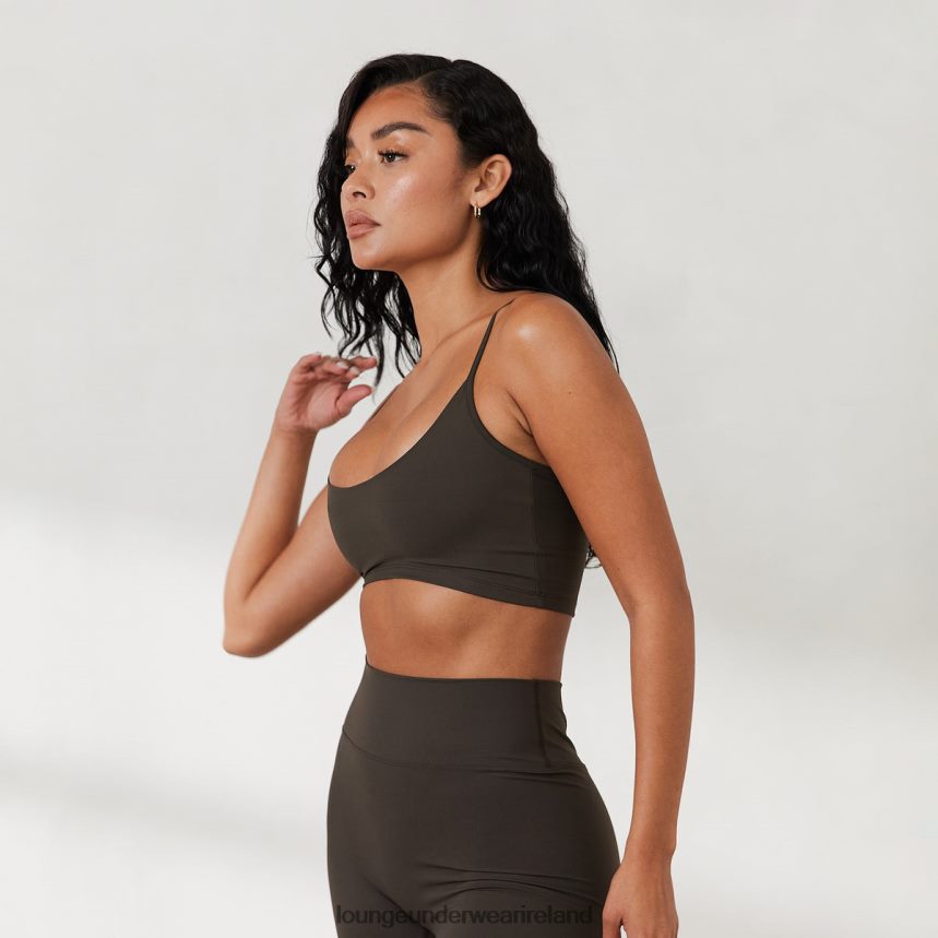 Lounge Apparel Women Cropped Cami Top X Jess Hunt F2H42Z800 Washed Black