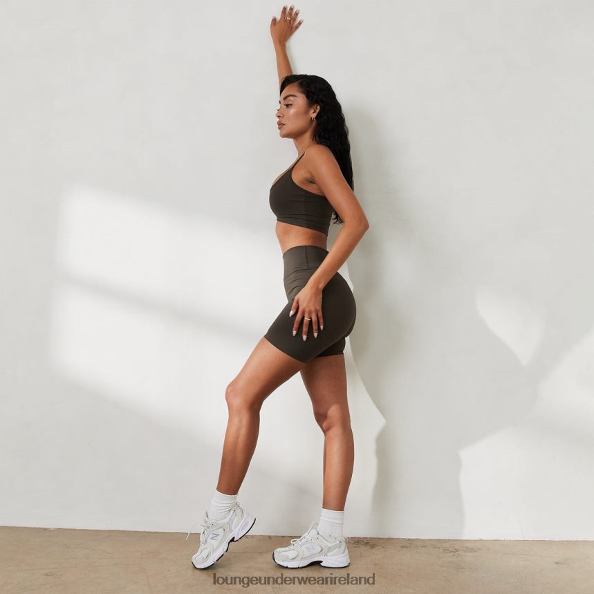 Lounge Apparel Women Cycling Shorts X Jess Hunt F2H42Z791 Washed Black