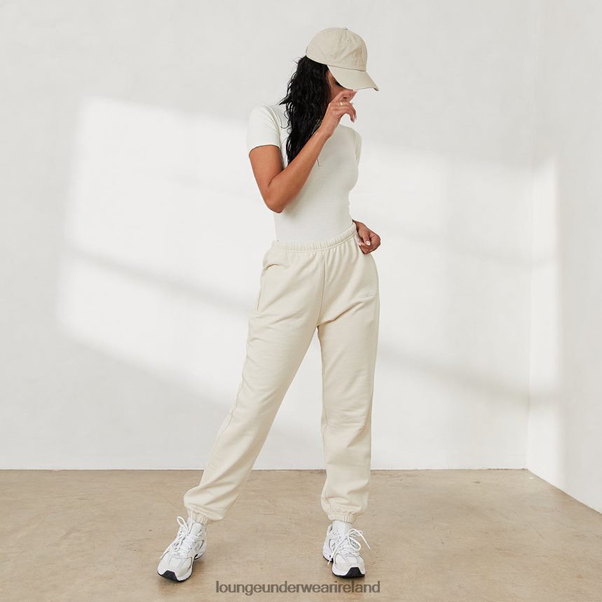 Lounge Apparel Women Oversized Joggers X Jess Hunt F2H42Z799 Bone