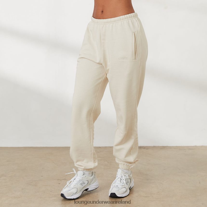 Lounge Apparel Women Oversized Joggers X Jess Hunt F2H42Z799 Bone