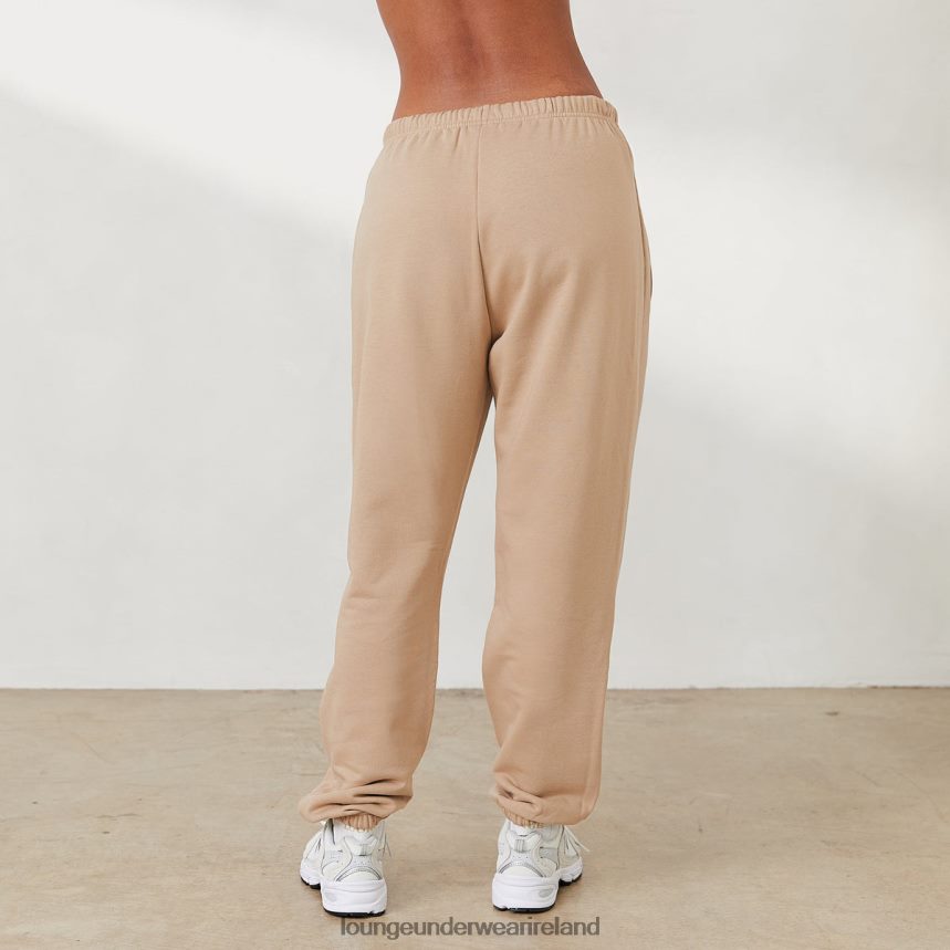 Lounge Apparel Women Oversized Joggers X Jess Hunt F2H42Z817 Caramel