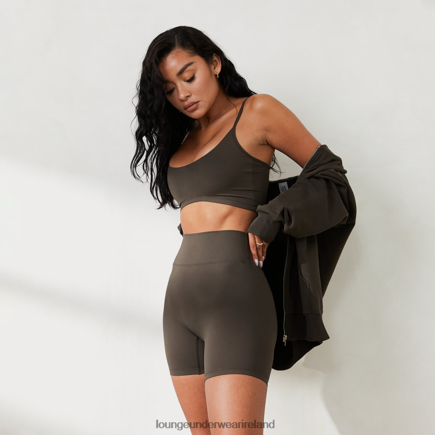 Lounge Apparel Women Oversized Zip up Hoodie X Jess Hunt F2H42Z805 Washed Black