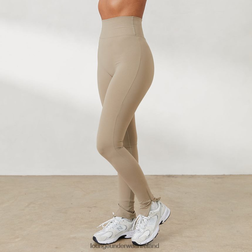 Lounge Apparel Women Zip Ankle Leggings X Jess Hunt F2H42Z815 Fawn