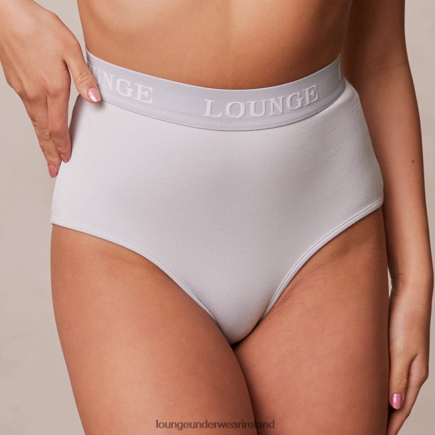 Lounge Apparel Women Pinstripe Oversized Pyjama Shirt & Briefs Set F2H42Z945 Frost