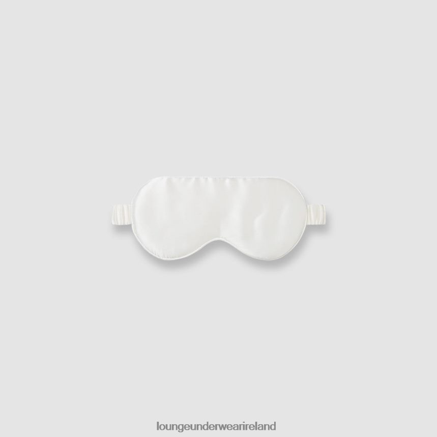 Lounge Apparel Women Signature Silk Sleep Mask F2H42Z961 Pearl