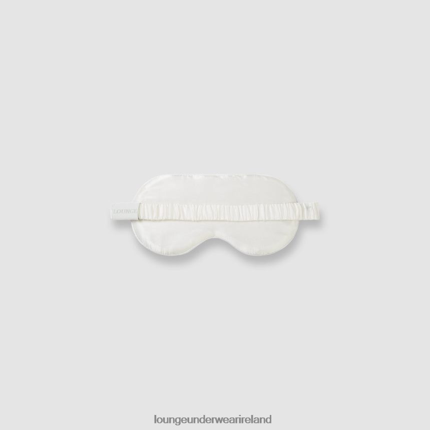 Lounge Apparel Women Signature Silk Sleep Mask F2H42Z961 Pearl