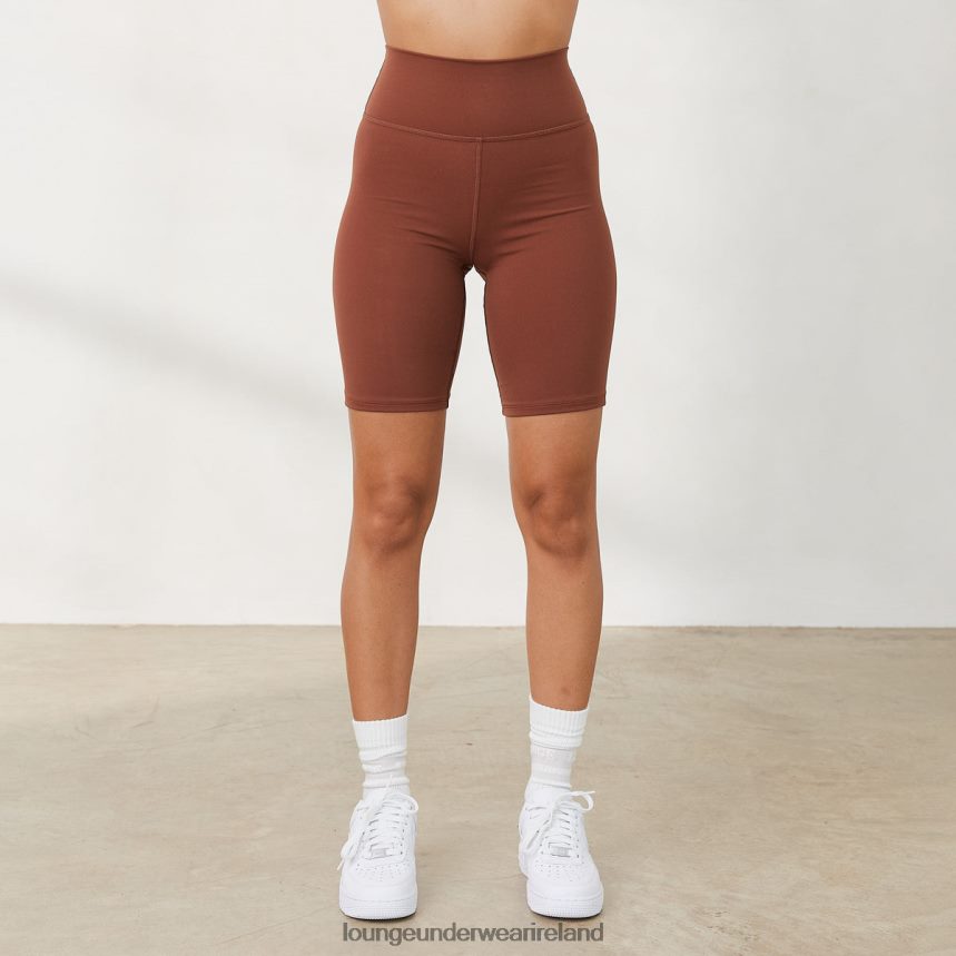 Lounge Apparel Women 365 Second Skin Cycling Shorts F2H42Z914 Chocolate
