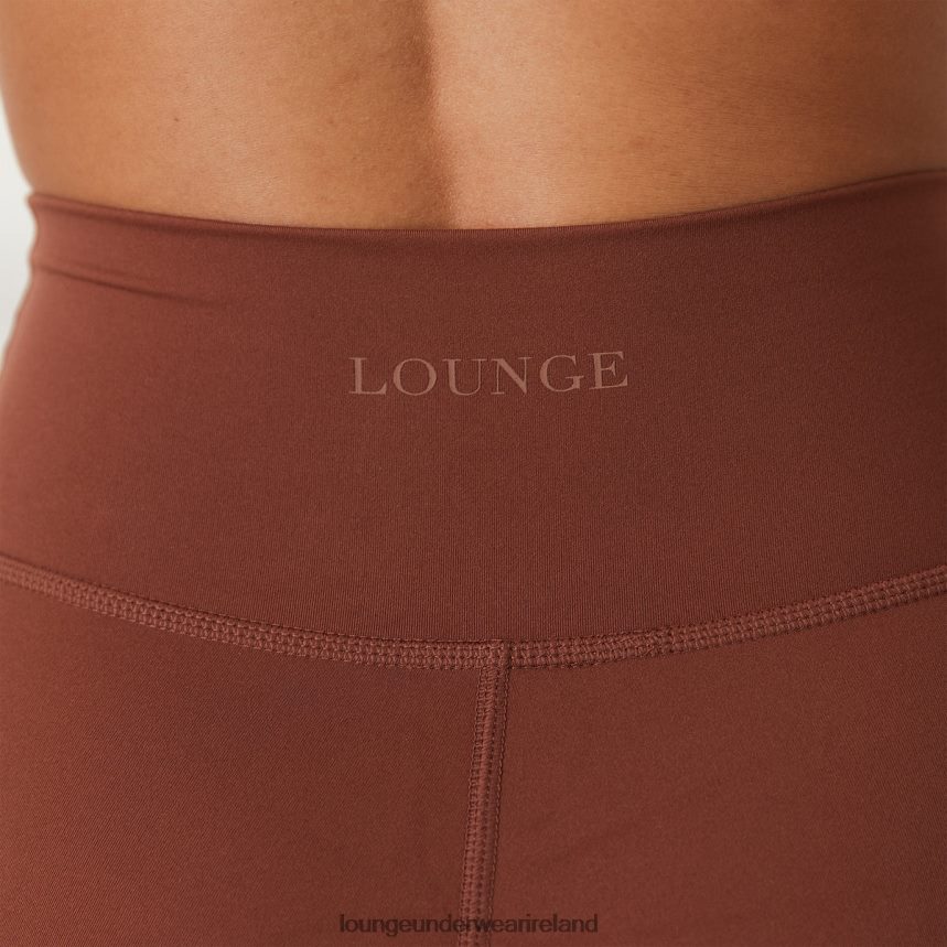 Lounge Apparel Women 365 Second Skin Cycling Shorts F2H42Z914 Chocolate
