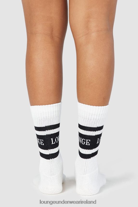 Lounge Apparel Women Essential Socks (Two Pack) F2H42Z932 Black