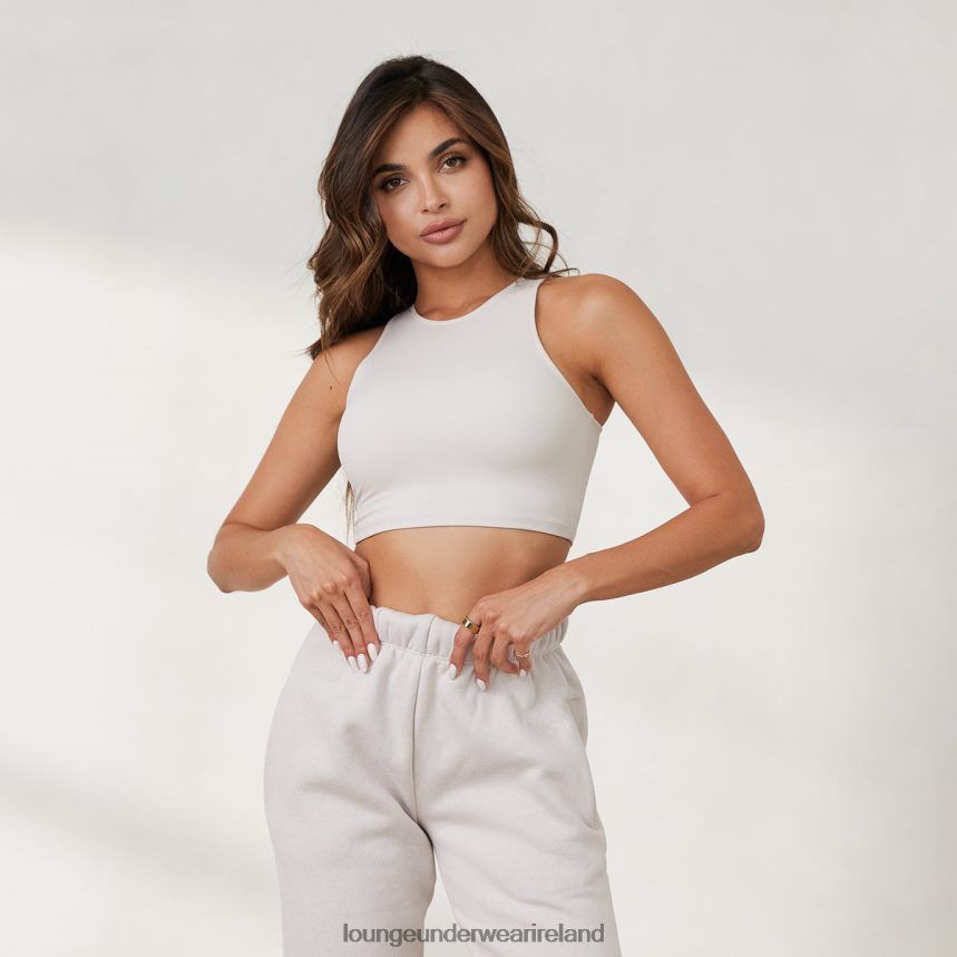 Lounge Apparel Women 365 Second Skin Racerback Top F2H42Z854 Stone