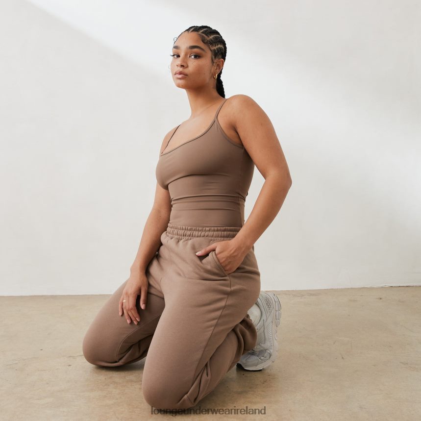 Lounge Apparel Women Essential Cami Top F2H42Z820 Coffee