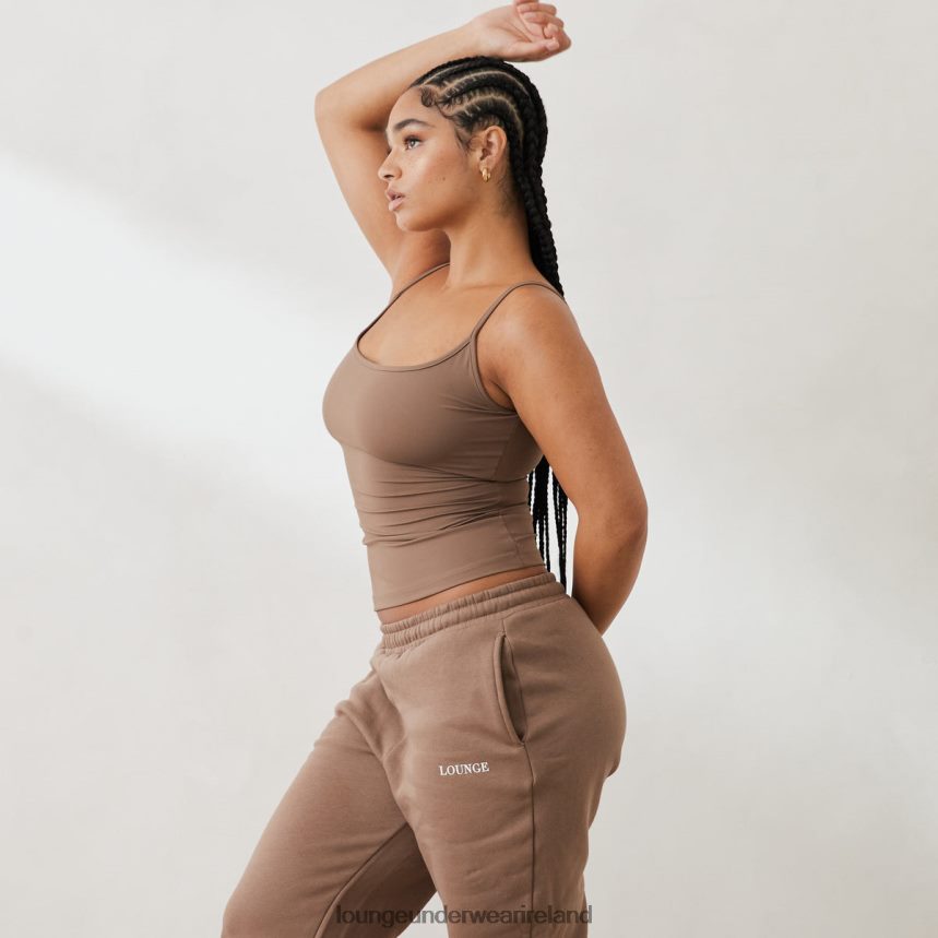 Lounge Apparel Women Essential Cami Top F2H42Z820 Coffee