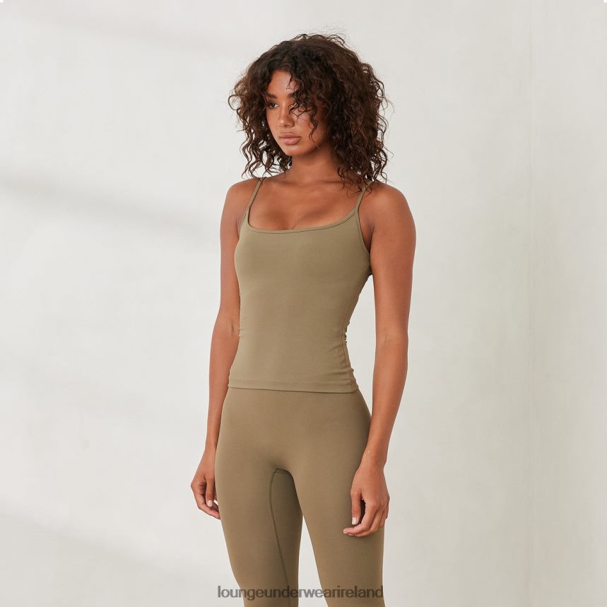 Lounge Apparel Women Essential Cami Top F2H42Z823 Olive
