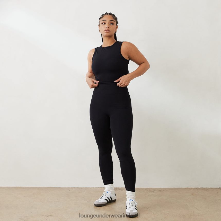 Lounge Apparel Women Essential Tank Top F2H42Z829 Black