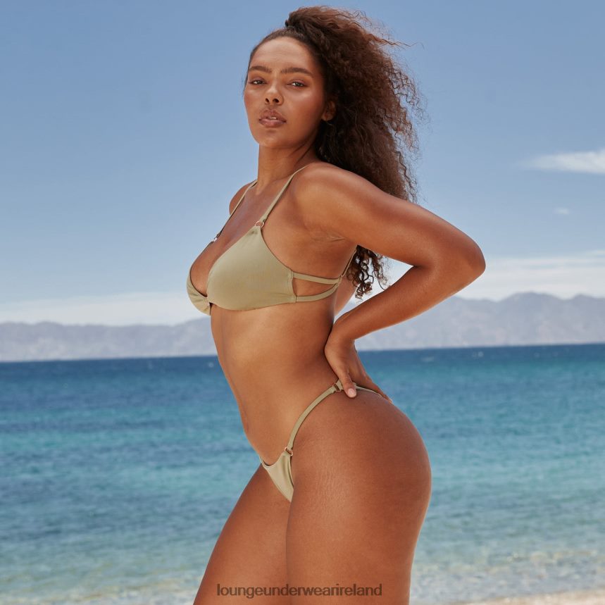 Lounge Swimwear Women Essential Bikini Briefs F2H42Z1005 Olive