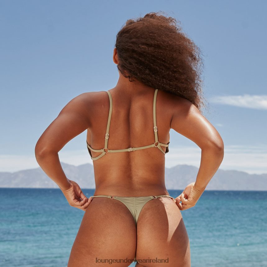 Lounge Swimwear Women Essential Bikini Top F2H42Z1003 Olive