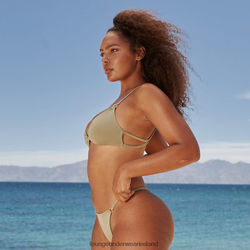 Lounge Swimwear Women Essential Bikini Top F2H42Z1003 Olive