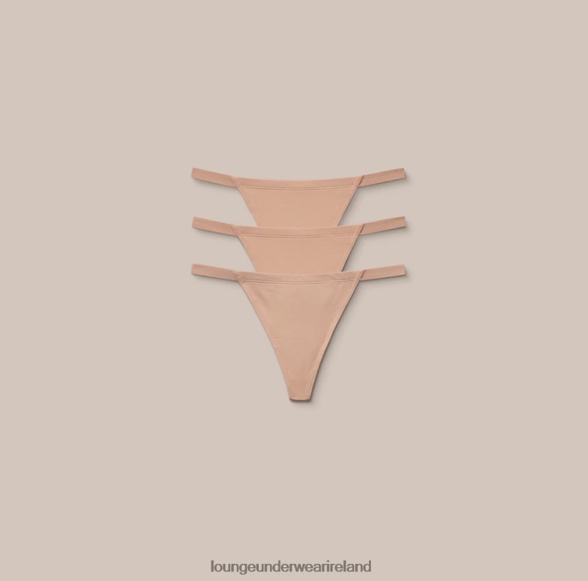 Lounge Underwear Women Basic G-strings (3 Pack) F2H42Z540 Honey