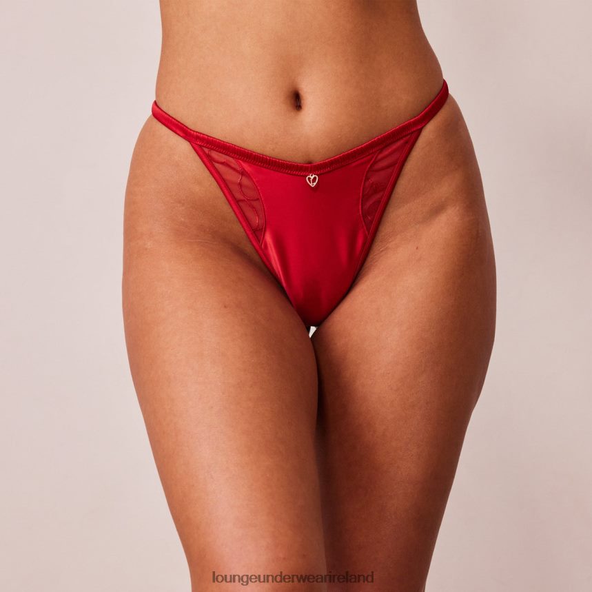 Lounge Underwear Women Cherish G-string F2H42Z512 Maroon