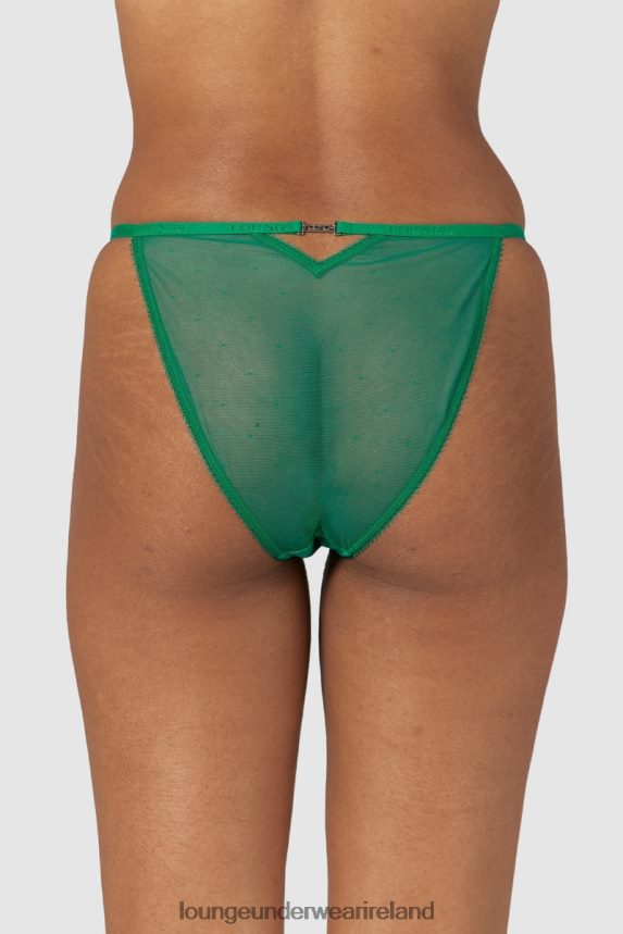 Lounge Underwear Women Flirt Briefs F2H42Z554 Emerald