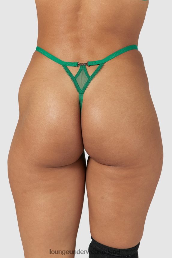 Lounge Underwear Women Flirt G-string F2H42Z551 Emerald