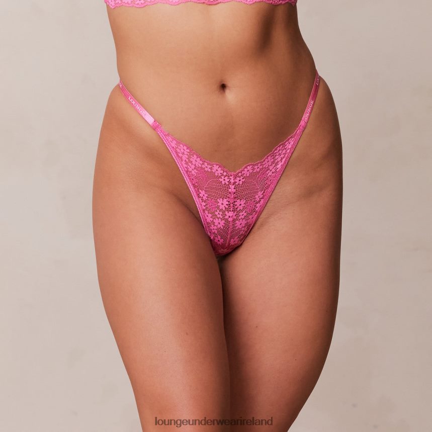Lounge Underwear Women Lace Triangle Briefs F2H42Z686 Hot pink