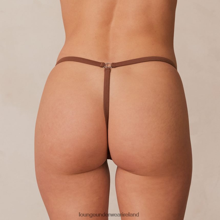 Lounge Underwear Women Sculpt G-string F2H42Z566 Chestnut
