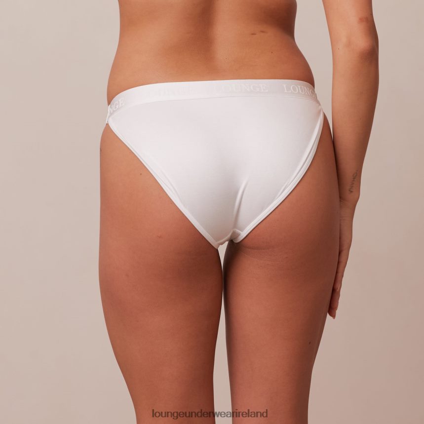 Lounge Underwear Women Sleek Mindful Briefs F2H42Z637 White