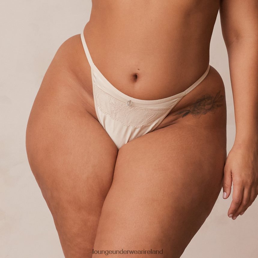 Lounge Underwear Women Soft Satin Briefs F2H42Z490 Latte