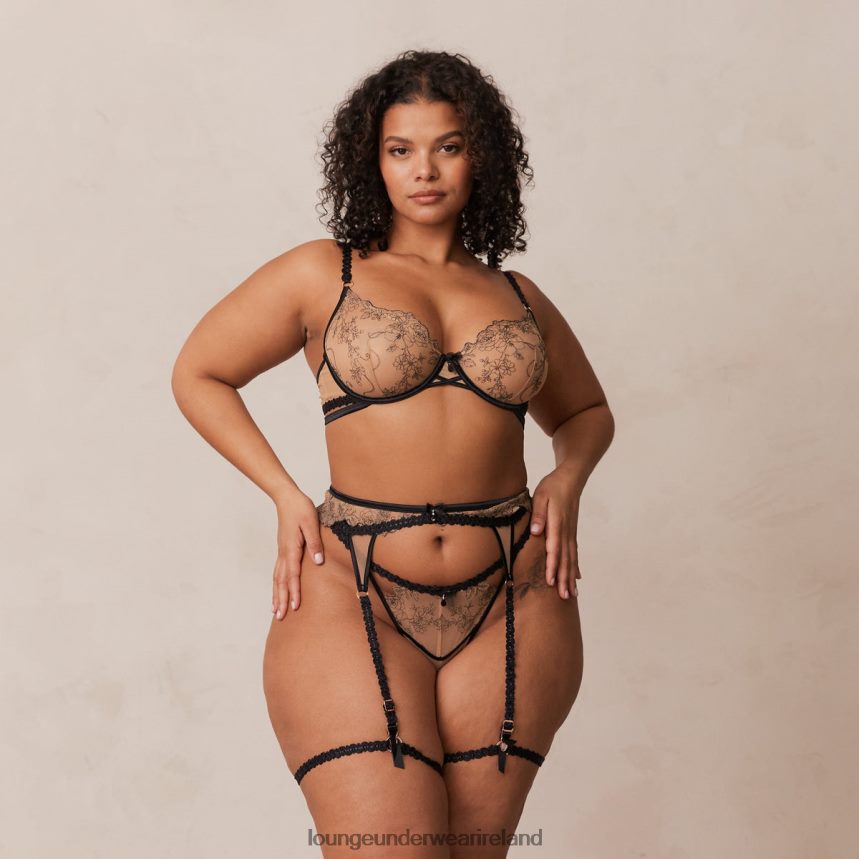 Lounge Underwear Women Catherine Intimates Set F2H42Z321 Black