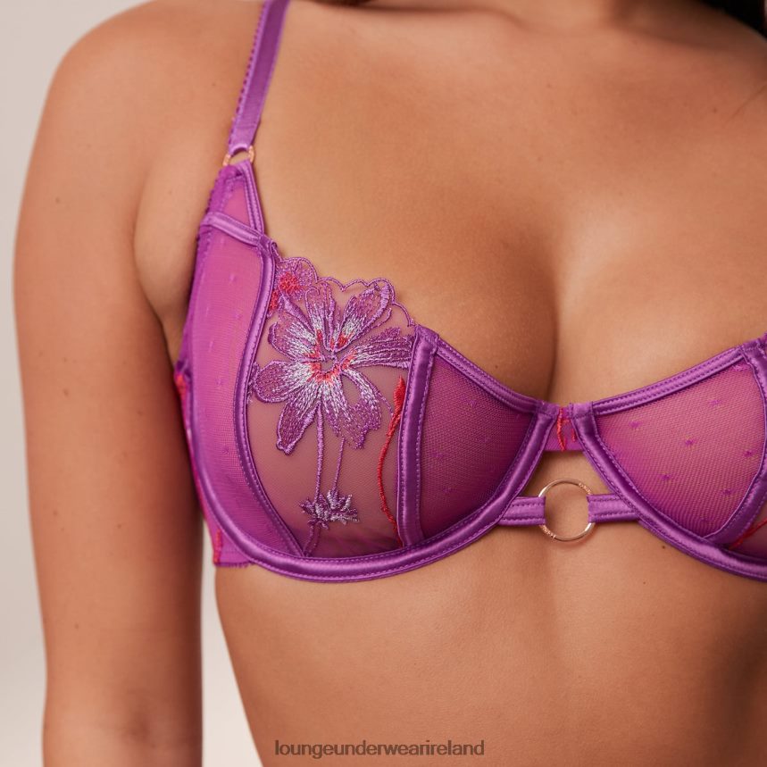 Lounge Underwear Women Victoria Intimates Set F2H42Z334 Purple