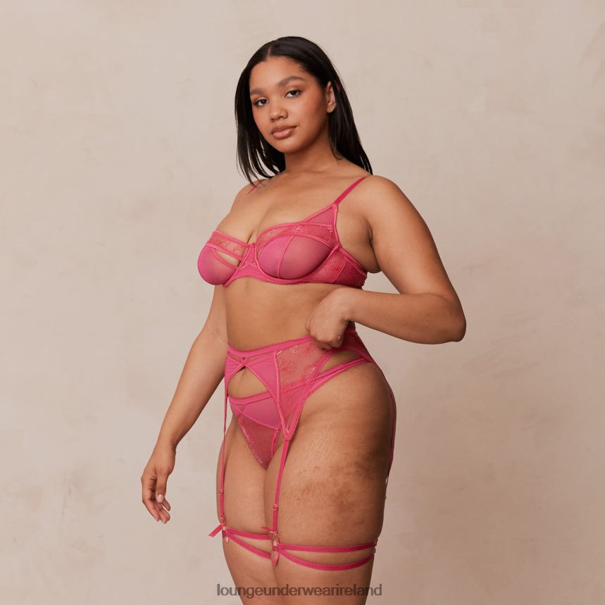 Lounge Underwear Women Whitney Intimates Set F2H42Z612 Hot Pink