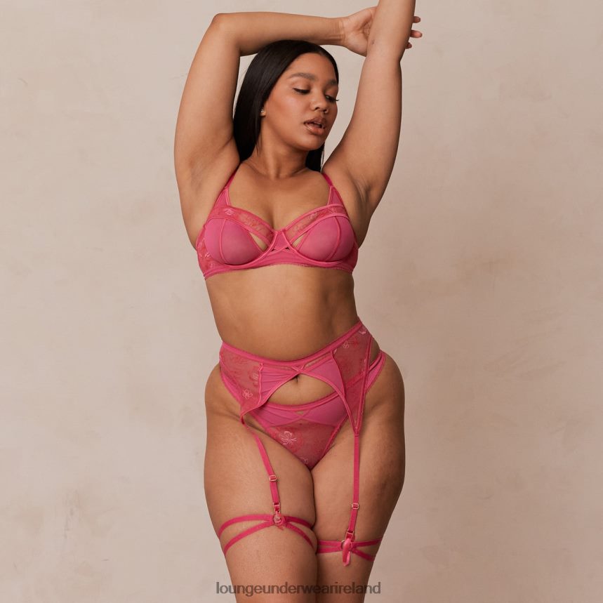 Lounge Underwear Women Whitney Intimates Set F2H42Z612 Hot Pink