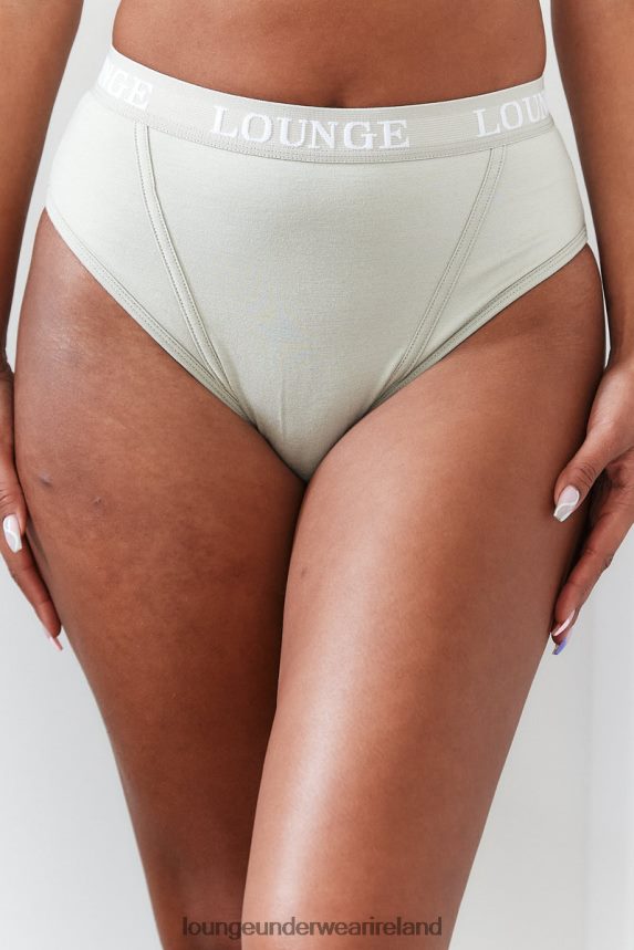 Lounge Underwear Women Bamboo Basic Briefs (Set) F2H42Z387 Olive