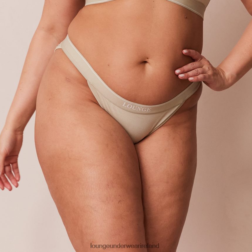 Lounge Underwear Women Bamboo Minimal Triangle Briefs F2H42Z413 Olive