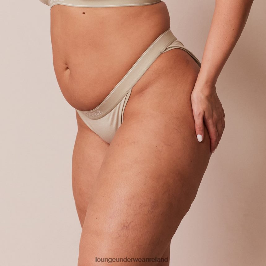 Lounge Underwear Women Bamboo Minimal Triangle Briefs F2H42Z413 Olive