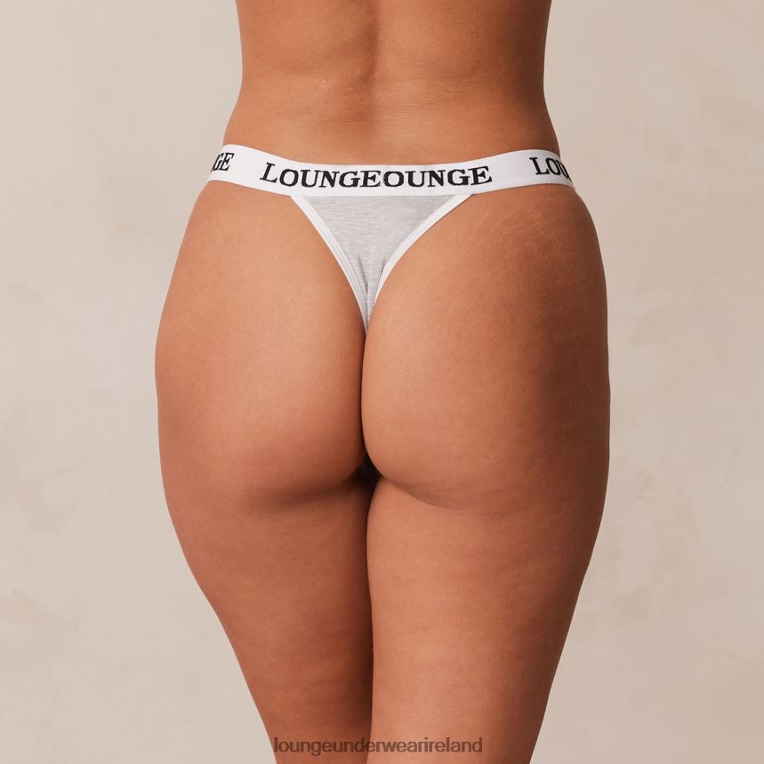 Lounge Underwear Women Bamboo Triangle Thong F2H42Z419 Grey