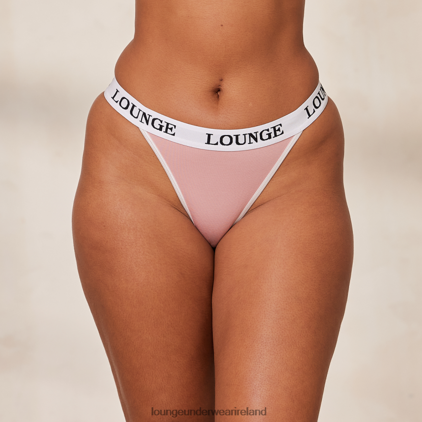 Lounge Underwear Women Bamboo Triangle Thong F2H42Z420 Pink