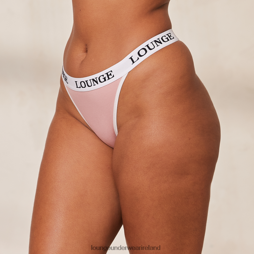 Lounge Underwear Women Bamboo Triangle Thong F2H42Z420 Pink