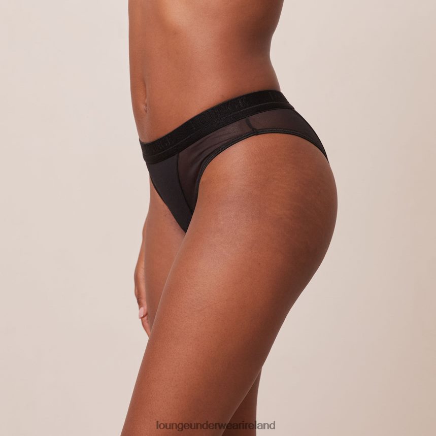 Lounge Underwear Women Contour Mesh Briefs F2H42Z374 Black
