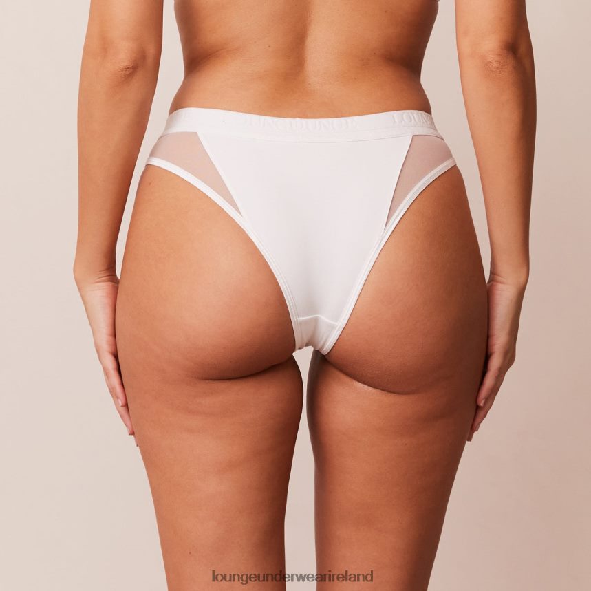Lounge Underwear Women Contour Mesh Briefs F2H42Z375 White