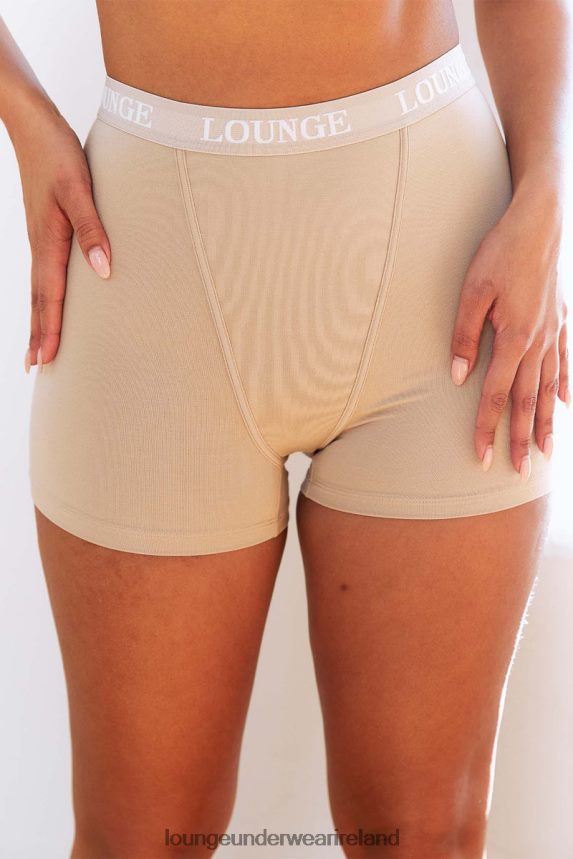 Lounge Underwear Women Slumber Pajama Boxer Shorts F2H42Z367 Mink