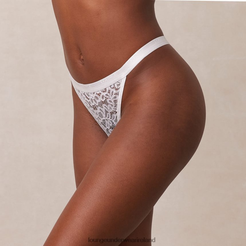 Lounge Underwear Women Balcony Thong F2H42Z472 White