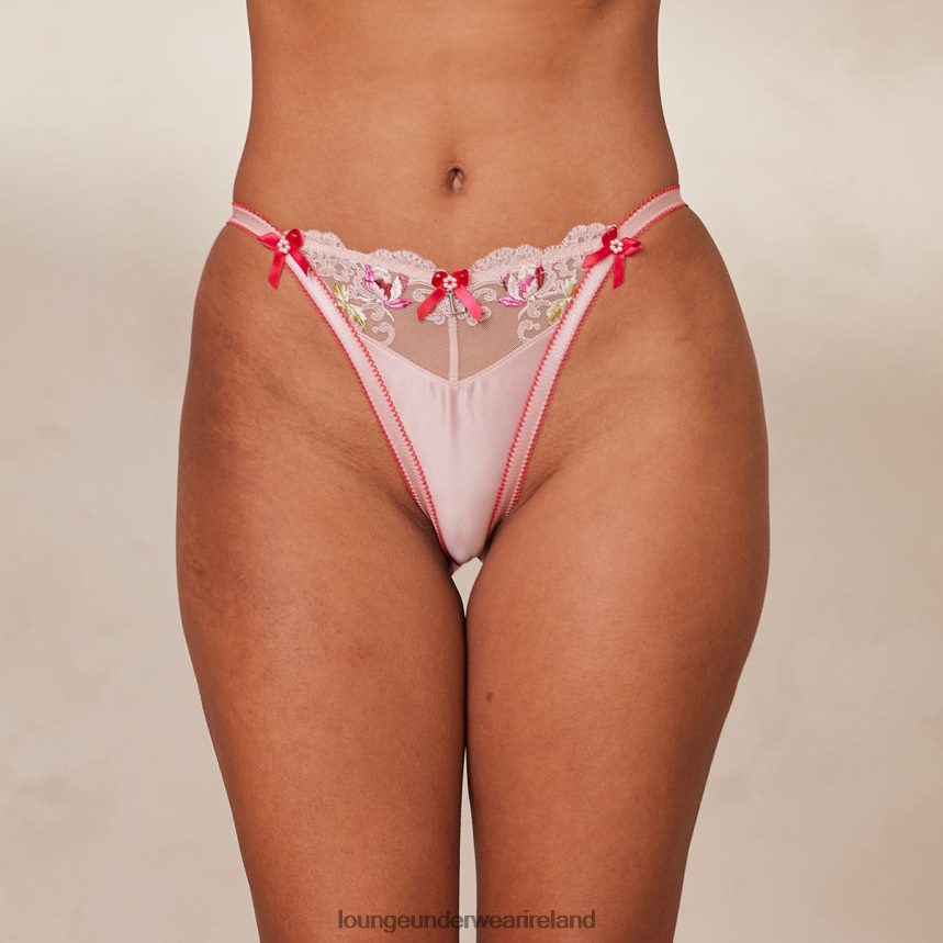 Lounge Underwear Women Bloom Embroidered Briefs F2H42Z278 Pink