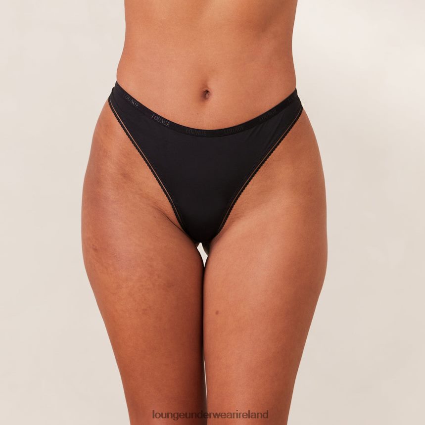 Lounge Underwear Women Comfort Thong F2H42Z448 Black