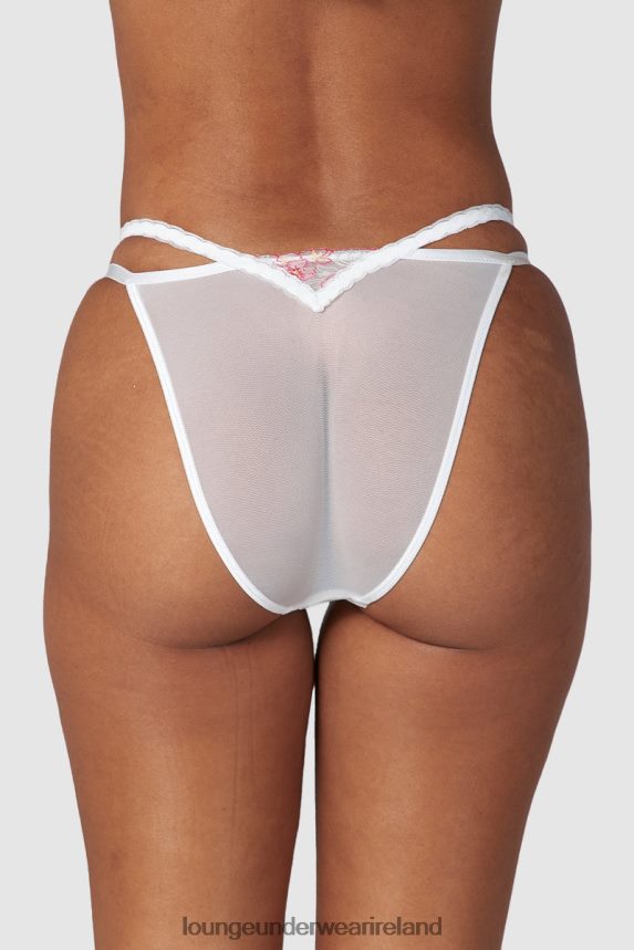 Lounge Underwear Women Ditsy Embroidered Briefs F2H42Z282 White